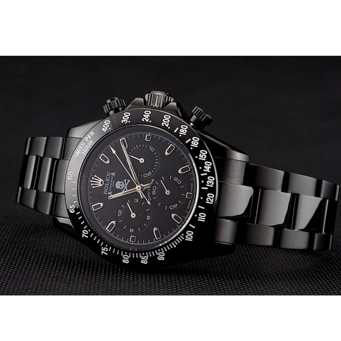 Aaa replica watch Mastermind Japan Black Rolex Daytona 1454023 0530